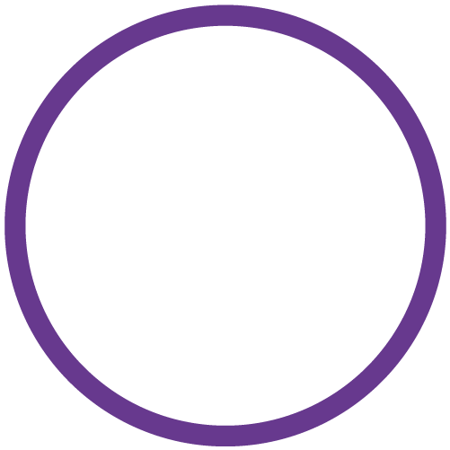 Imagen de un circulo con el numero tres adentro