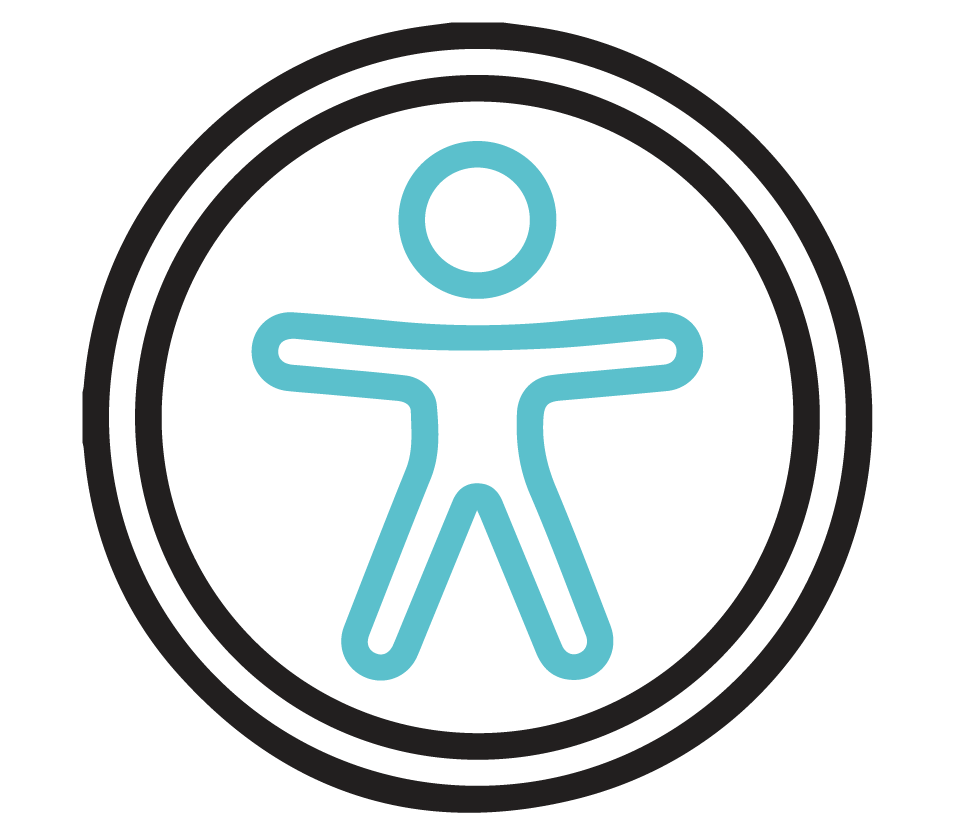 Icono del símbolo de accesibilidad universal