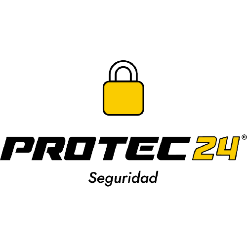 Imagen con el logo de Protec24 seguridad